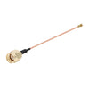 Cable adaptador IPX hembra a GG1733 RP-SMA macho RG178, longitud: 15 cm