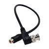 Cable de conexión BNC macho a RCA hembra Cable de monitoreo de cable coaxial de video HD de cobre, longitud: 0,35 m