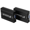 Measy VGA1815 VGA Extender Convertidor de transmisor y receptor, fuente de alimentación única POE, distancia de transmisión: 150 m (enchufe de la UE)