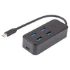 BYL-1901T Adaptador 5 en 1 USB-C / Type-C a USB3.0x4+USB-C / Type-C HUB