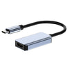 BYL-2006A Cable convertidor USB-C/Tipo-C a HDTV 4K (Plata)