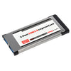 2 puertos USB 3.0 5Gbps PCI 34mm Slot Express Card para computadora portátil / portátil