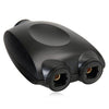 QHG03 Spdif Interruptor / divisor de apertura cuadrada de 1 entrada y 2 salidas con control remoto IR (negro)