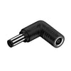 Adaptador de corriente con conector DC 4506 hembra a DC 6037 macho