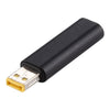 Conector adaptador macho PD 20V cuadrado pequeño (segunda generación) para Lenovo (negro)