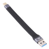 Cable USB-C plano de alta velocidad 10Gbps — datos y carga rápida