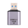 Adaptador de 10Gbps USB 3.1 macho a hembra