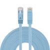 Cable LAN de red Ethernet plano ultrafino CAT6 de 10 m, cable de conexión RJ45 (azul)