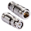 Conector N hembra a BNC macho