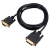 Cable adaptador DVI a VGA Cable para monitor de tarjeta gráfica de computadora, longitud: 1 m