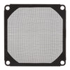 Cubierta a prueba de polvo de aluminio del ventilador de la computadora del filtro de polvo del ventilador negro de los 8cm