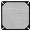 Cubierta a prueba de polvo de aluminio del ventilador de la computadora del filtro de polvo del ventilador negro de 14cm