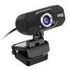 HXSJ S50 30fps Cámara web HD de 100 megapíxeles y 720P para computadora de escritorio / portátil / Smart TV, con micrófono con absorción de sonido de 10 m, Longitud del cable: 1,4 m