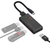 9573S Base de expansión de convertidor HUB multifunción 4 en 1 USB 3.0