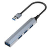 Adaptador HUB de estación de acoplamiento USB a USB V252A 4 en 1