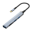 Adaptador HUB de estación de acoplamiento multifuncional V253 5 en 1 USB-C/Type-C a USB