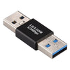 Convertidor extensor de acoplador macho USB 3.0 a USB 3.0 macho