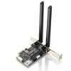 EDUP AC600SW 600Mbps Control remoto Computadora Encendido y apagado Tarjeta de red
