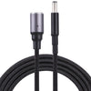 5.5 x 2.1mm Macho a 8 PIN DC Magnético Cabulla redonda Cable del adaptador de carga del enchufe
