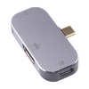 3 en 1 USB-C / TYPE-C Macho a USB-C / TYPE-C CARGA + USB + 4K 60Hz HDMI adaptador hembra