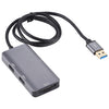 Lector de tarjetas USB 3.0 multifunción 5 en 1 dual USB 3.0 + CF + TF + SD