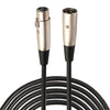 5m 3 pines XLR macho a XLR hembra MIC Cable blindado Micrófono Cable de audio
