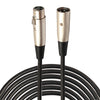 10m 3 pines XLR macho a XLR hembra MIC Cable blindado Micrófono Cable de audio