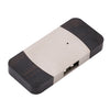 4 en 1 adaptador de multifunción USB Tipo C / USB-C + 8 PIN + DUAL USB con función DUAL OTG
