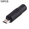 10 PCS 3.5 x 1.35mm a Micro USB DC Power Plug Connector
