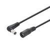 Cable de extensión de conexión de alimentación CC macho a CC hembra, longitud: 1 m