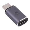 40Gbps USB-C / Tipo-C Macho a USB-C / Tipo C cabezal magnético adaptador femenino