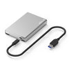 Blueendless U23Q SATA Caja de disco duro de interfaz Micro B de 2,5 pulgadas con cable USB-C / Type-C a USB 3.0, grosor de soporte: 1 cm o menos
