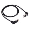 1m RJ45 macho doblado hacia RJ45 macho doblado cable LAN de red