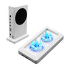 Base de ventilador de refrigeración al host con 2 puertos USB para Xbox Series S