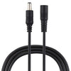 1m 22AWG 5.5 x 2.1 mm hembra a macho Cable de extensión de enchufe de fuente de alimentación de CC para computadora portátil