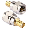 Conector hembra de 2 piezas F macho a SMA