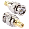 2 piezas BNC macho a conector hembra SMA