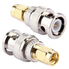 2 piezas BNC macho a conector macho SMA