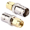 2 piezas BNC hembra a conector macho SMA