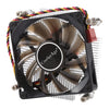 CoolerAge 1155-1U DC 12V 2000PRM 30.5cfm Disipador de calor de núcleo de cobre Ventilador de enfriamiento de cojinete hidráulico Ventilador de enfriamiento de CPU para Intel 1150 1156 1151