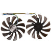 Ventilador de refrigeración de tarjeta gráfica VGA de 4 pines DC 12V para Zotac Geforce GTX 1080 Ti GTX 1080Ti AMP Edition, diámetro: 95 mm, pares