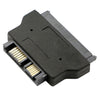 Adaptador SATA de 22 pines hembra a SLIMLINE SATA de 13 pines macho