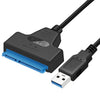 Adaptador de cable profesional SATA a USB 3.0 Conector de expansión de disco duro SSD de 2,5 pulgadas