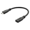 USB 3.1 Tipo-C / USB-C Macho a Tipo-C / USB-C Adaptador Gen2 Cable Adaptador, Longitud: 50cm