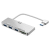 Rocketek para iMac USB3.0 x 3 + SD / TF Base de expansión HUB multifunción