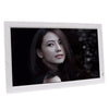 21.5 pulgadas IPS Digital Photo Frame Marco de fotos electrónico Máquina de publicidad Soporte 1080P HDMI (Blanco)