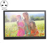 HSD1202 12.1 pulgadas 1280x800 Madre de foto digital de pantalla de alta resolución con soporte y control remoto, soporte de puerto SD / MMC / MS / USB, enchufe del Reino Unido