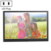 HSD1504 15.4 pulgadas LED 1280x800 Madre de foto digital de pantalla de alta resolución con soporte y control remoto, soporte de puerto de tarjeta SD / MMC / MS / USB, enchufe de EE. UU. (Negro)
