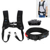 PULUZ 3 en 1 Paquete multifuncional de correa de cintura + Correa de hombro doble + Kits de clip de cámara de captura con gancho para cámaras SLR / DSLR