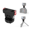 Base de montaje de liberación rápida para gimbal PULUZ de plástico para DJI Osmo Action 6 / Nano (negra)